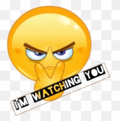 St By You - Sticker Maker For Whatsapp Emoji,I ' M Watching You Emoticon