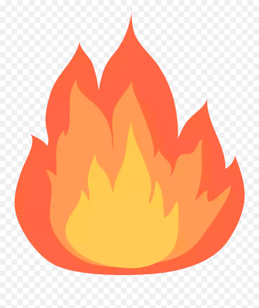 Fire Png Fire Transparent Flame Png Images Free Download Emoji,Hot Heated Emoji