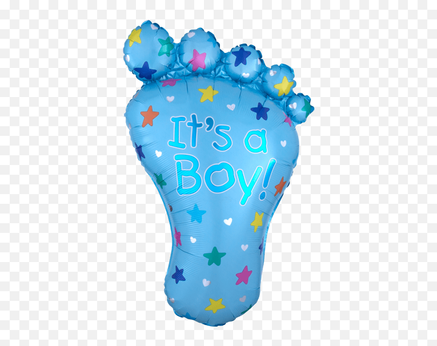 Itu0027s A Boy Foot 32 Mylar Foil Balloon - Its A Boy Ballons Emoji,Emoji Foot File