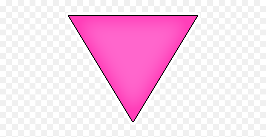 Gay Pride Emoji Stickers Messages - Png Logo Pink Triangle,Possum Emoji