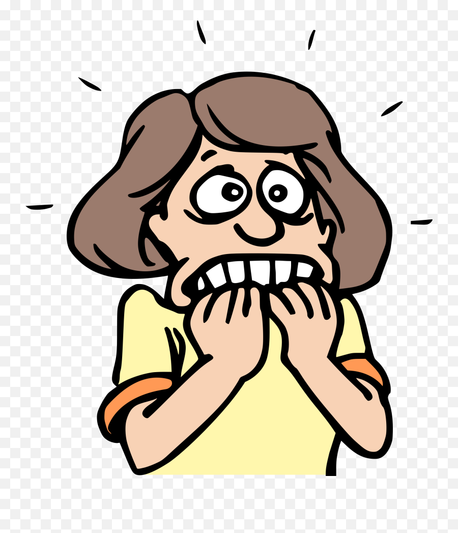 Emotion Art Hair Png Clipart - Scared Clipart Emoji,Emotion Cartoon