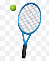 Free Tennis Clipart Pictures - Transparent Background Tennis Racquet Clipart Emoji,Emoji Tennis Ball And Shoes