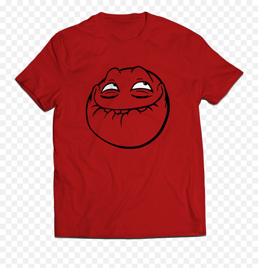 Meme Troll Face - Short Sleeve Emoji,Troll Face Emoticons