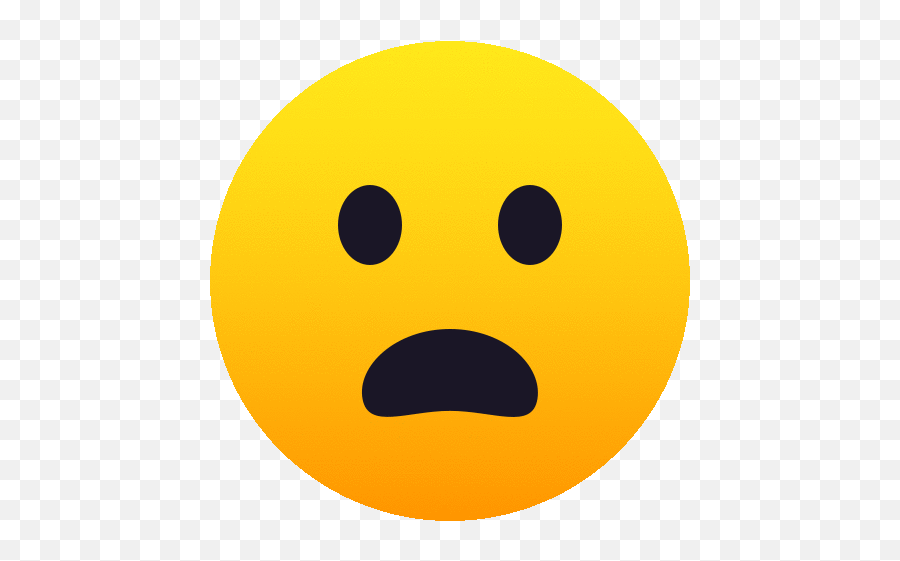 Frowning Face With Open Mouth People Gif - Frowningfacewithopenmouth People Joypixels Discover U0026 Share Gifs Happy Emoji,Unhappy Face Emoticon