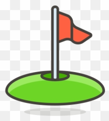 Flag In Hole Free Icon Of 780 Free Vector Emoji - Golf Flag Pins Transparent,Rabbit Hole Emoji