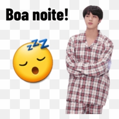 Bts - Jin With Pajama Emoji,Pajamas Emoticon