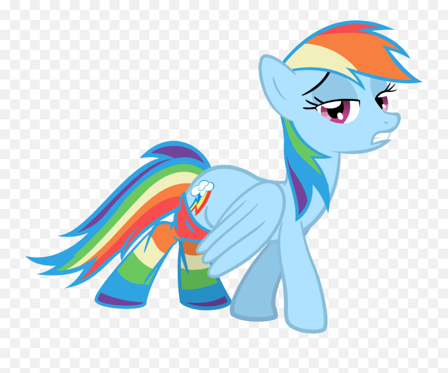 Friendship Is Magic - Vector Rainbow Dash Socks Emoji,My Little Pony Rainbow Dash Sunglasses Emoticons