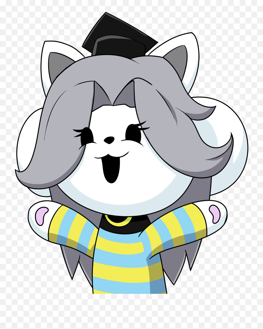 Undertale Temmie Temmie The Cat Hoi - Tem From Undertale Emoji,Undertale Emojis