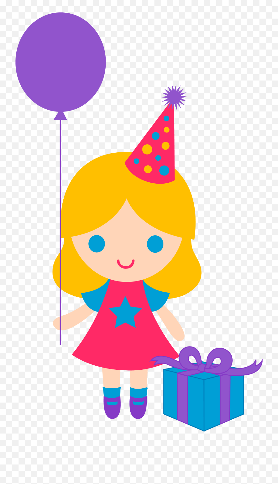 Clipart Stars Birthday Clipart Stars Birthday Transparent - Cute Birthday Girl Clipart Emoji,Happy Birthday Animated Emoji