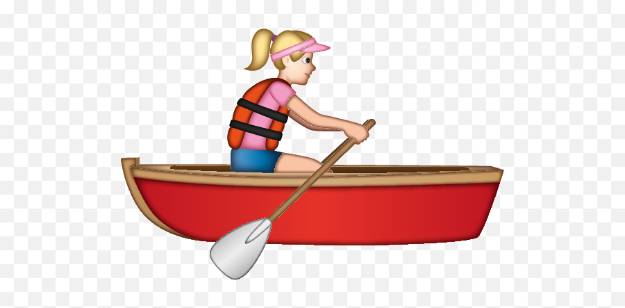 Sofia Gomez - Boatman Emoji,Canoe Emoji