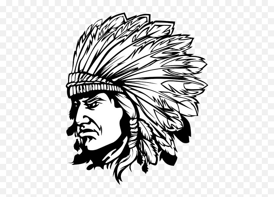 American Indians - Transparent Indian Head Png Emoji,Chief Wahoo Emoji