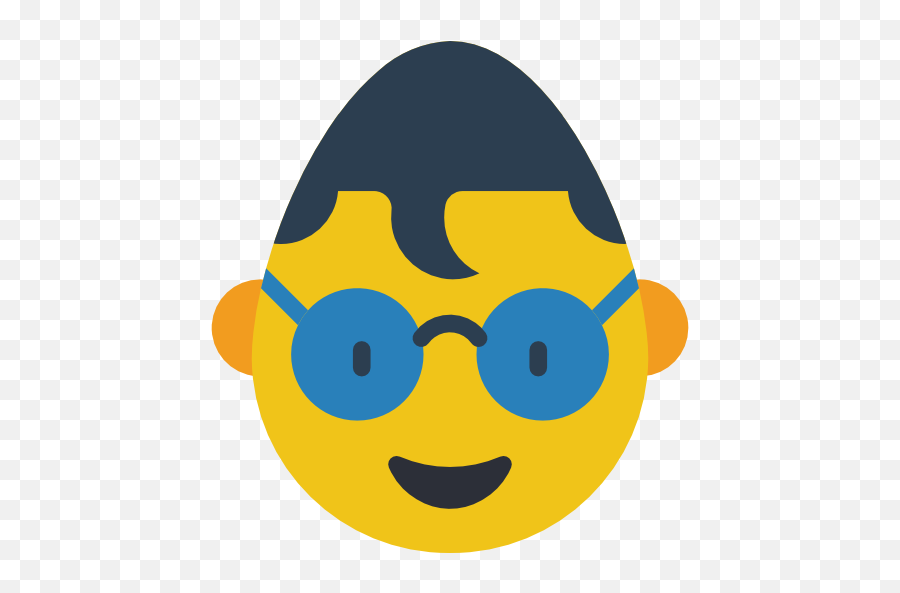 Free Icon - Happy Emoji,It Geek Emoticon