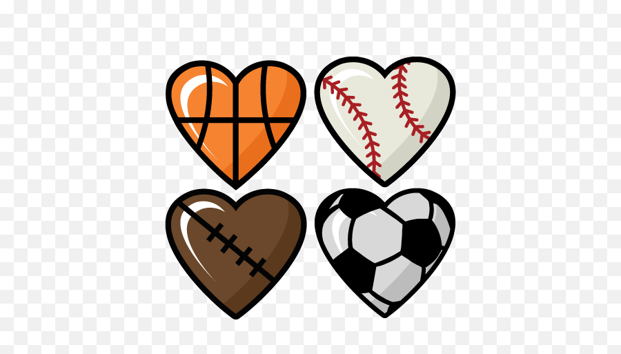 240 Clip Art Sports Ideas Clip Art Cute Clipart Sports - Sports Hearts Emoji,Emoticon Poper