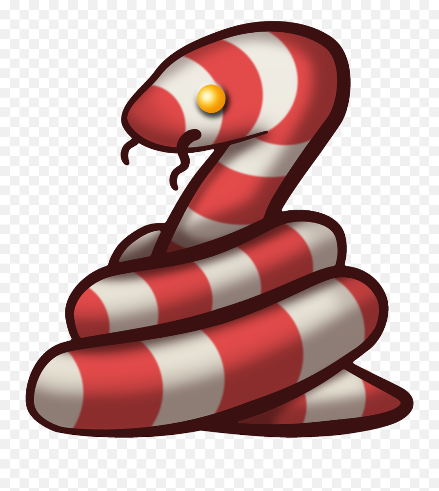 Res Spaceloach Emoji - Serpent,Candycane Emoji