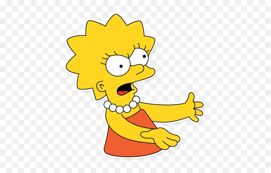 Telegram Sticker - Happy Emoji,Lisa Simpson Emojis