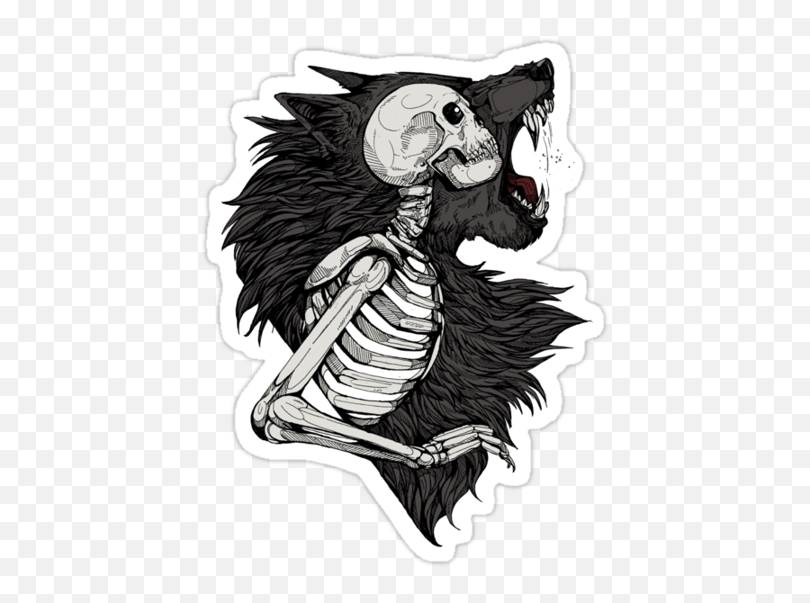 Featured Fearsome Artist Wolfskulljack - Brethren Wolfskulljack Emoji,Emotions Of A Skull