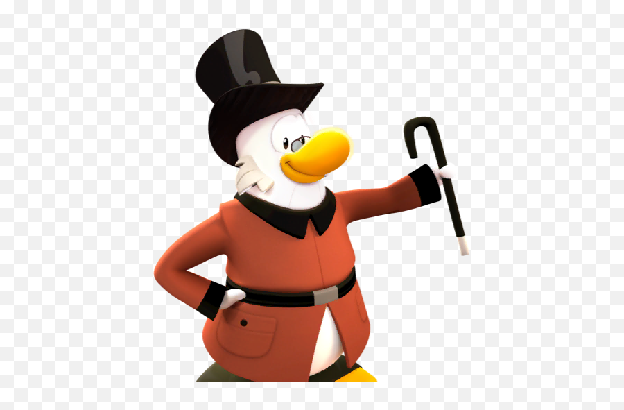 Scrooge Mcduck Club Penguin Png Image - Club Penguin Ducktales Emoji,Is Scrooge Mcduck A Red Emoji