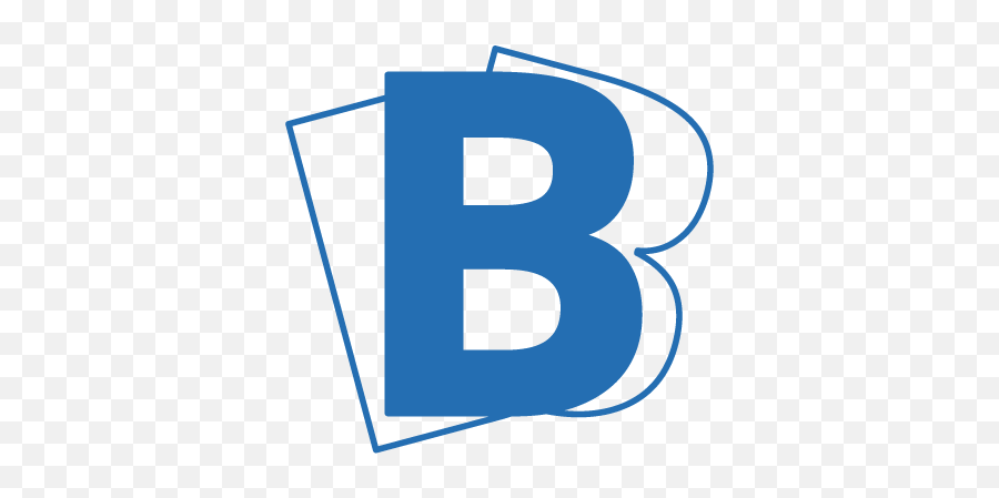 Blue B Logos - B Logo Free Png Emoji,B&c Emotions
