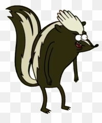 Were Skunk Regular Show Clipart - Skunk From Regular Show Emoji,Skunk Emoji