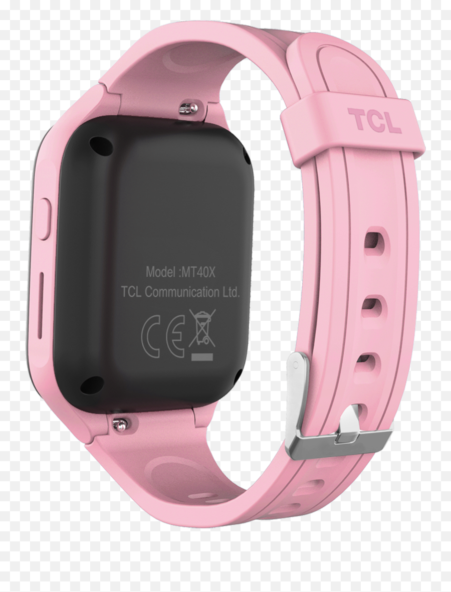 Tcl Movetime Family Watch Mt40 - Pink Big W Emoji,Pink Kids Fitbit With Emojis