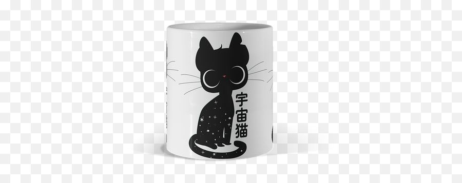Pink Cat Mugs Design By Humans Emoji,Black Cat Emojis