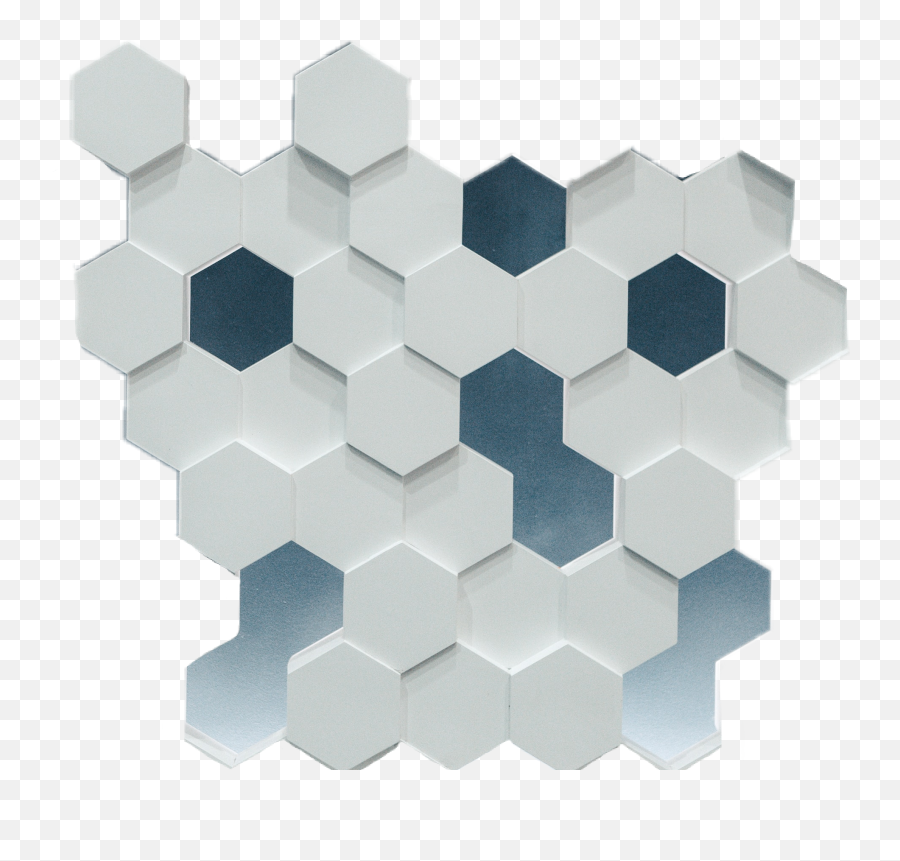 Hexagon Beehive Pattern Geo Sticker - Horizontal Emoji,Hexagon Emoji