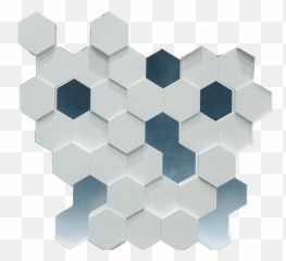Hexagon Beehive Pattern Geo Sticker - Horizontal Emoji,Hexagon Emoji