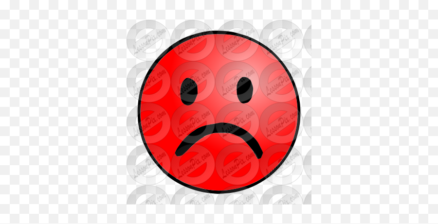 Sad Face Picture For Classroom Therapy Use - Great Sad Emoji,Sad Emoticon Pof