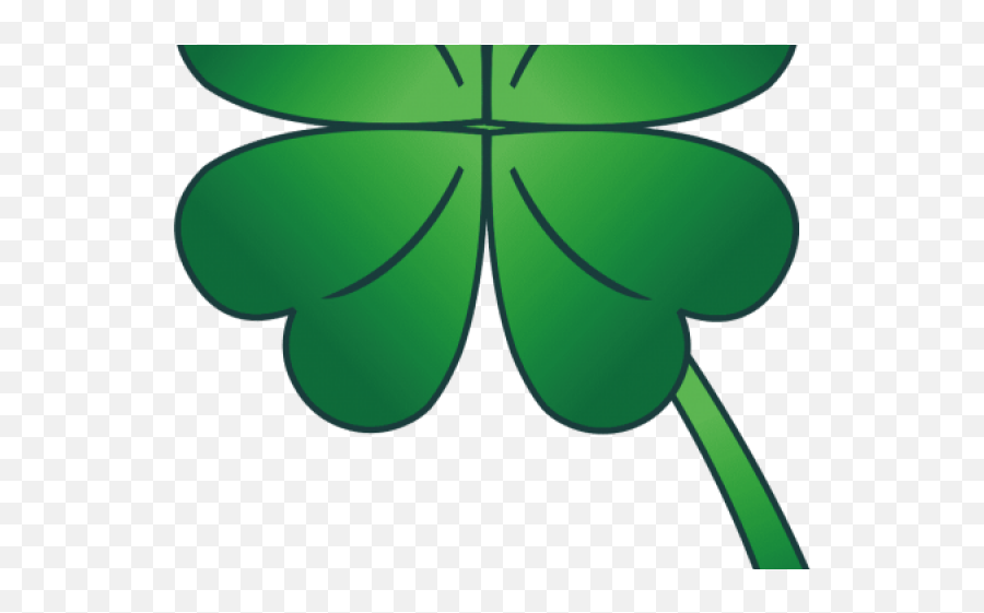 Four Leaf Clover Clipart - 4 Leaf Clover St Patricks Day Emoji,Fitness St Patty's Day Emoji