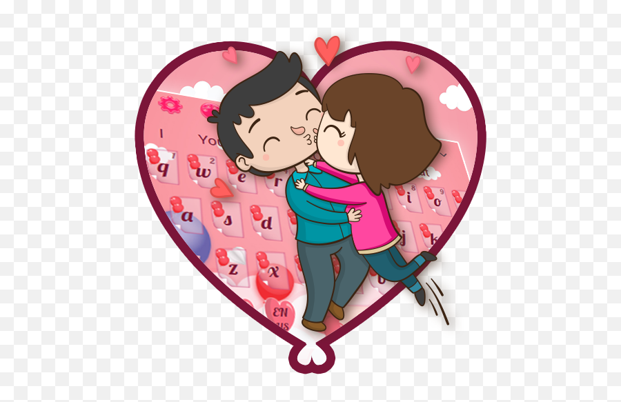 Pink Valentine Day Keyboard Theme Apk 10001003 - Download Emoji,Valentines Day Look Emoji