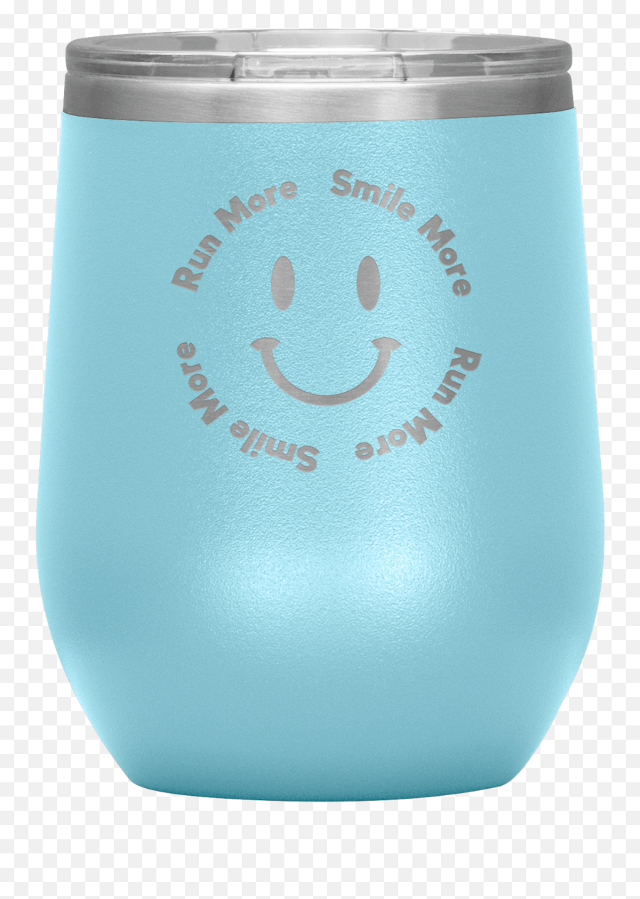 Run More Smile More Wine Tumbler - Light Purple In 2021 Emoji,Vacvum Emoticon