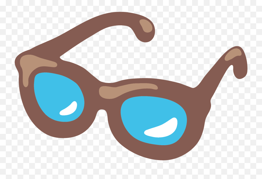 Download File - Emoji U1f453 Svg Glasses Full Size Png Oculos Clipart,Putting On Glasses Emoji