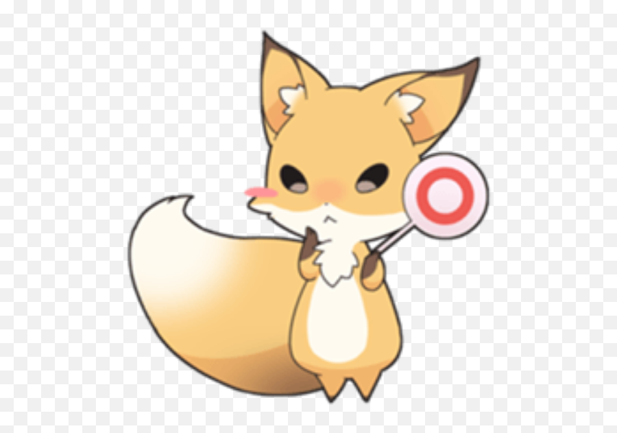 Kawaii Cute Fox Png Edit 261538281009212 By Dxbyunnie Emoji,Fox Emoji