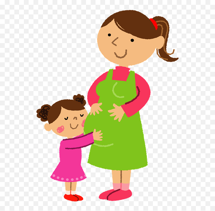 Vector Happy Pregnant Woman Png File Png Mart Emoji,Pregnant Lady Emoji