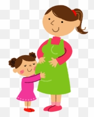 Vector Happy Pregnant Woman Png File Png Mart Emoji,Pregnant Lady Emoji
