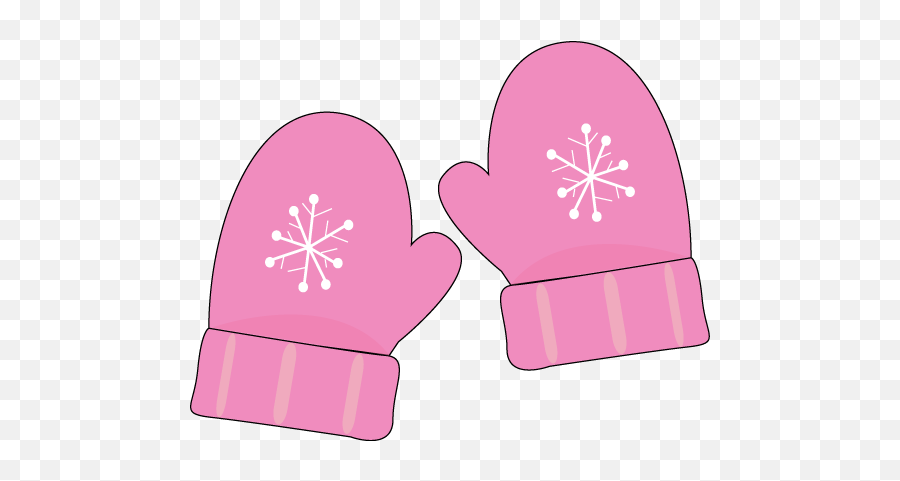 Pair Of Mittens Clipart Jpg - Clipartix Pink Mittens Clipart Emoji,Emoji Hat And Gloves