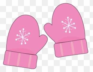 Pair Of Mittens Clipart Jpg - Clipartix Pink Mittens Clipart Emoji,Emoji Hat And Gloves