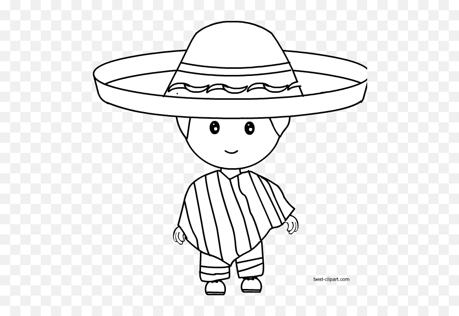 Free Mexican Clip Art Images And Illustrations Emoji,Mexican Man Emoji