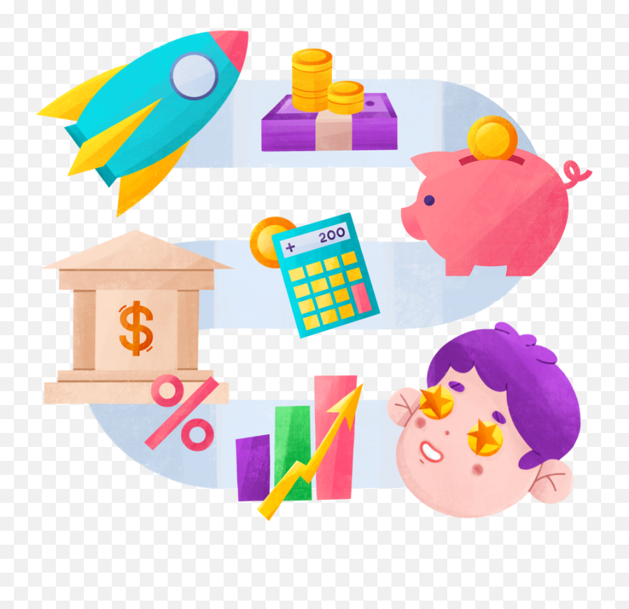 Board Game With Money Teaching Financial Literacy Emoji,Board Game Emoji