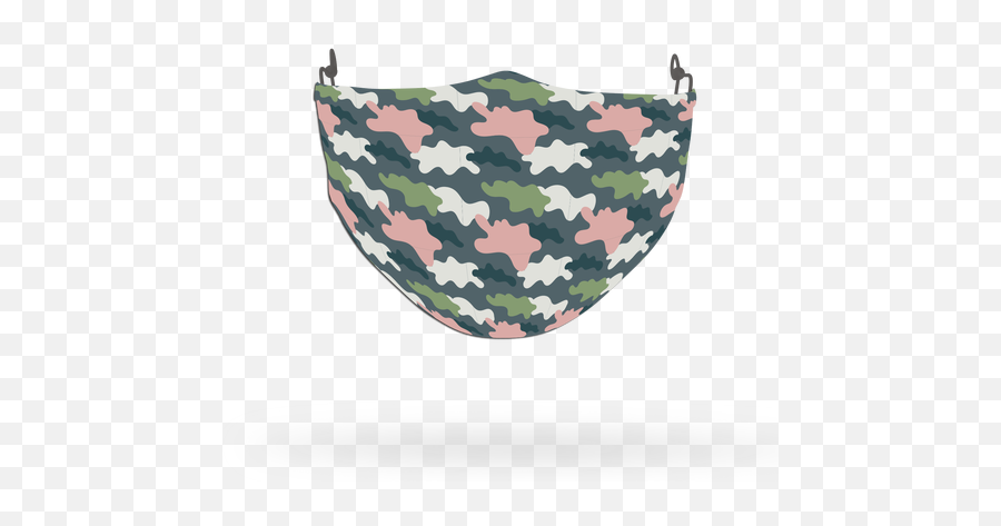 Camouflage Pattern Face Coverings - Military Camouflage Emoji,Camouflage Emoji