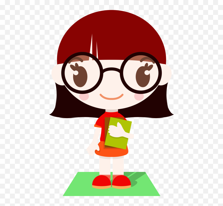 Nerd Clipart - Nerd Girl Clipart Emoji,Nerd Girl Emoji