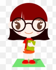 Nerd Clipart - Nerd Girl Clipart Emoji,Nerd Girl Emoji