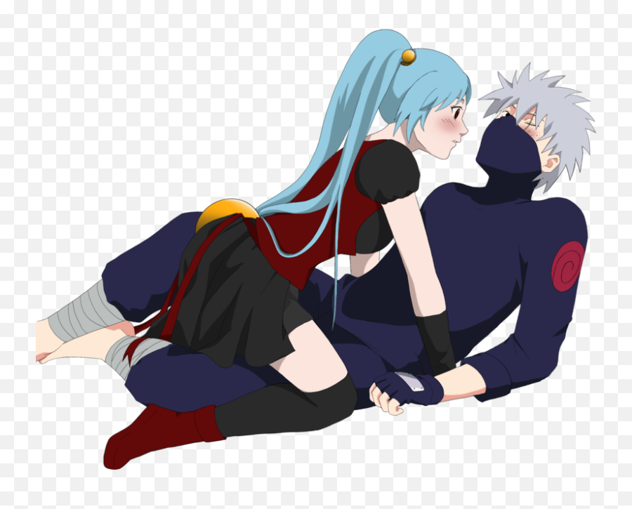 Download Kakashi Hatake And Mina Love By Pungpp - Kakashi Kakashi X Mina Love Emoji,Kakashi Emoji