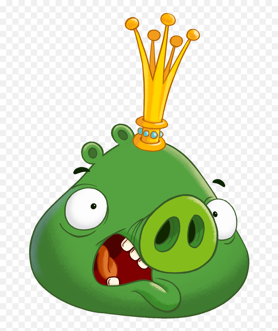 King Pig - Angry Birds Toons King Pig Emoji,Angry Bird Emoji
