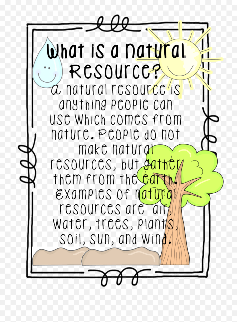 Natural Resource Examples For Kids Worksheets 99worksheets - Natural Resources For Kids Emoji,Emotions Worksheets For Elementary Students