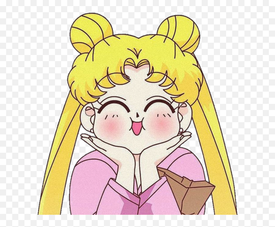 Cute Soft Sweet Aesthetic Tiny Sticker By Ale Jh - Sailor Moon Transparent Pastel Emoji,Beautiful Cartoon Emojis