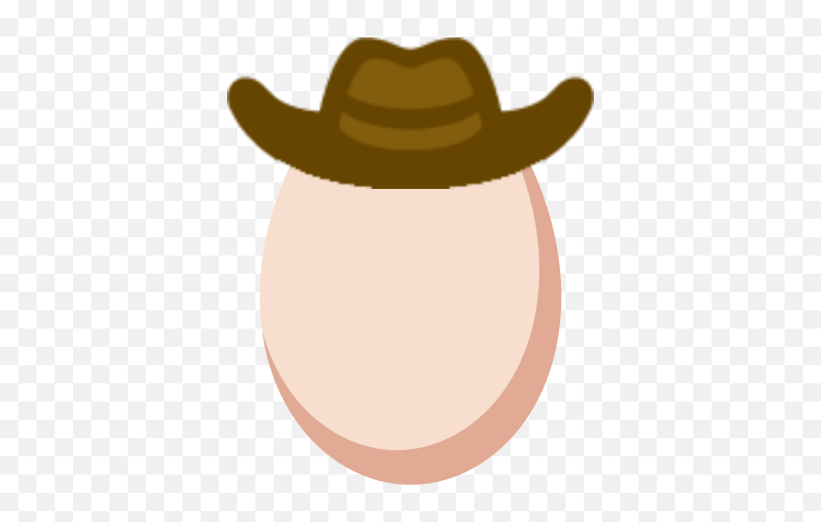 Yegghaw - Egg With Cowboy Hat Emoji,Cowboy Emoji