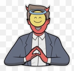 Emoji Man - Png Stickers Download Man,Emojis Pervertidos