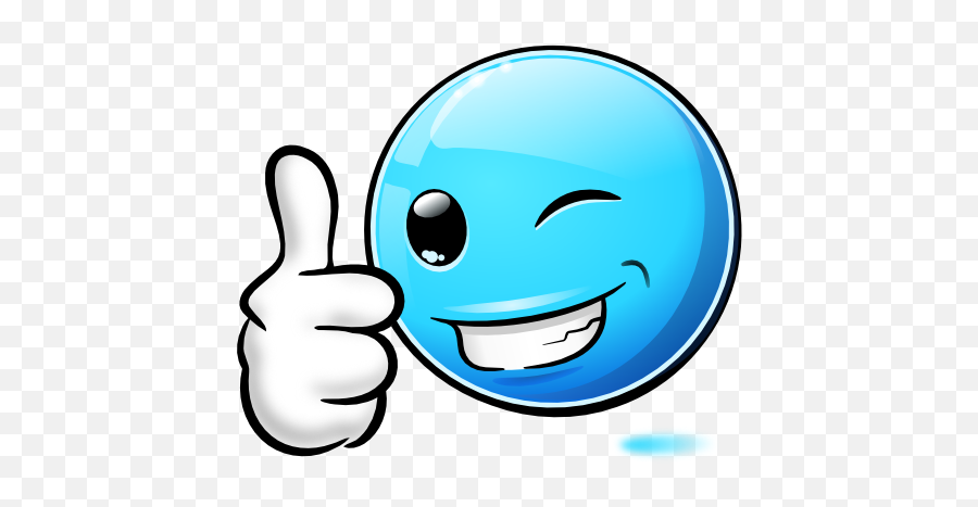 Thumbs Up Emoji - Thumbs Up Smiley Blue Hd Png Download Blue Emoji Thumbs Up,Blue Emoji