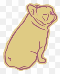 The Frenchie Sticker Pack - Animal Figure Emoji,Bulldog Emojis